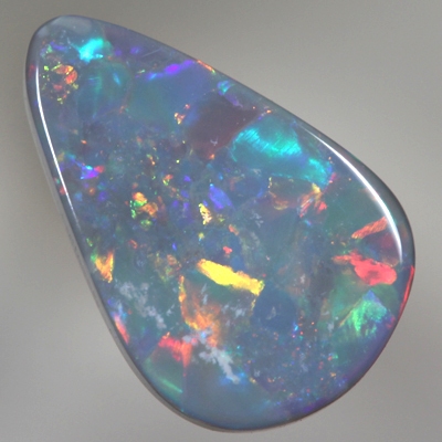 SOLID SEMI BLACK OPAL Bright flags of colour SEE VIDEO
